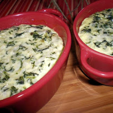 Spinach-Rice Bake