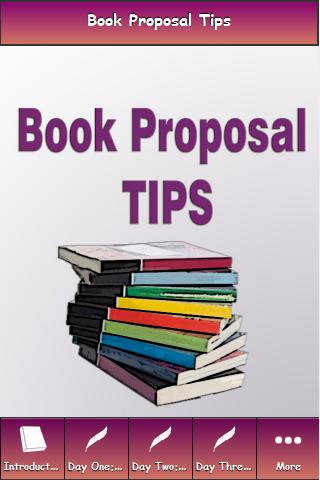 How to Make Book Proposals
