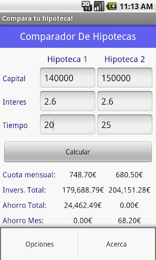 Compara tu Hipoteca