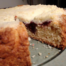Raspberry Streusel Coffee Cake