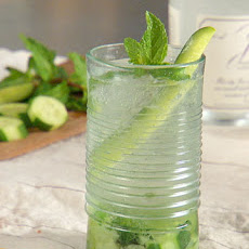 Cucumber-Mint Gin and Tonic