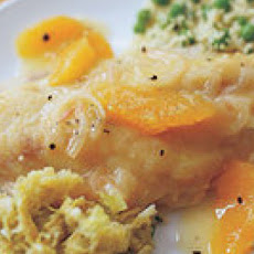 Johns Citrus Fish, Savoy Cabbage and Couscous
