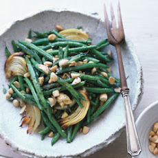 Lemon-Roasted Green Beans with Marcona Almonds