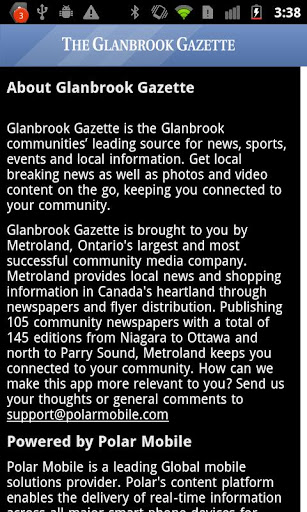 【免費新聞App】Glanbrook Gazette-APP點子