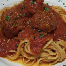 Spaghetti Sauce and Meatballs