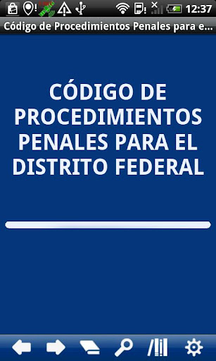 Penal P. Code Distrito Federal