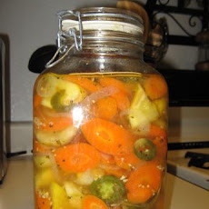 Mexican Style Hot Pickled Carrots