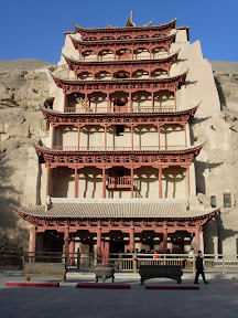 The 'Seven Storeyed Building' containing the giant statue of Buddha