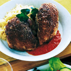 Cinnamon-Roasted Chicken with Harissa Sauce