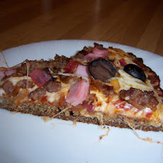 Low Carb Flax Pizza Crust