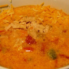 Chicken Cheese Enchilada Soup