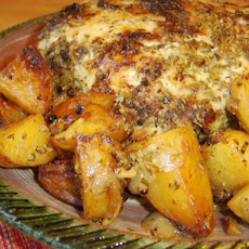 Pork Shoulder Roast With Potatoes