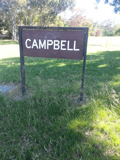 Campbell Suburb Sign