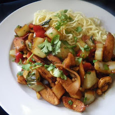 Chicken Lime and Cashew Nut Stir-fry