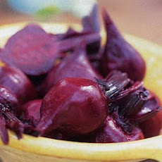 Roasted Beets and Onions