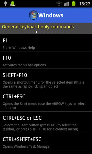 【免費書籍App】OS Keyboard Shortcuts-APP點子