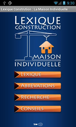 Lexique Construction : M.I.