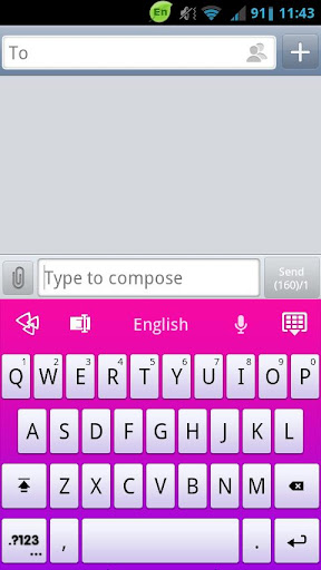 GO Keyboard Girly Theme