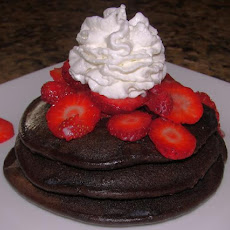 Stardust Chocolate Pancakes