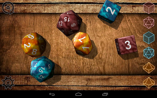 Dynamic Dice App Wallpaper