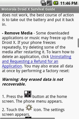 【免費書籍App】Motorola Droid X Guide-APP點子