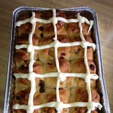 Aussie Potato Hot Cross Buns