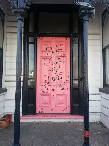 Pink Flat the Door
