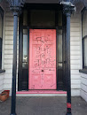 Pink Flat the Door