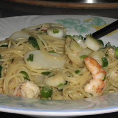 Asian Shrimp and Pasta