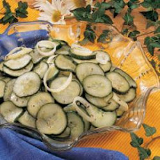 Marinated Cucumbers