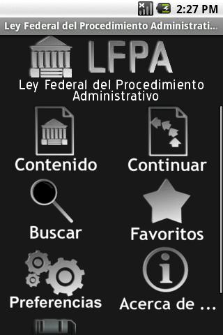 Ley Federal del Procedimiento