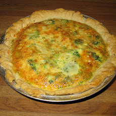 Lemon-broccoli Quiche
