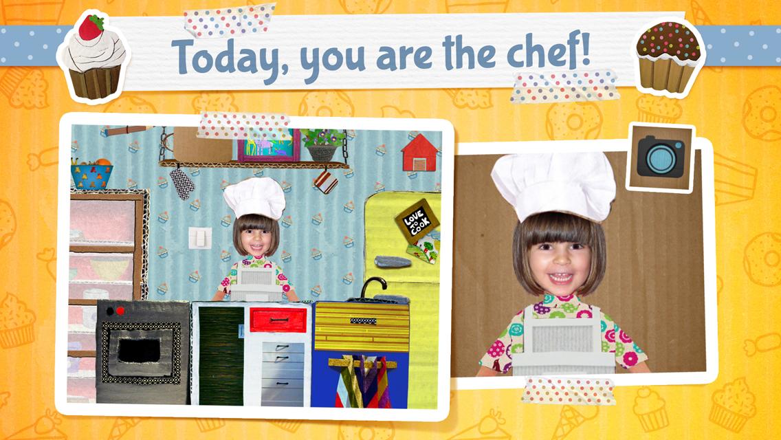 Android application My Little Cook - Cakes screenshort