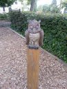 Wooden Owl 
