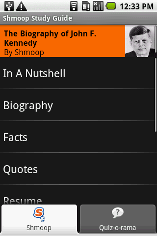 John F. Kennedy: Shmoop Guide