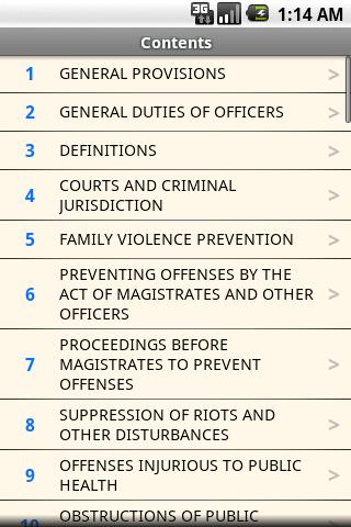 【免費書籍App】Texas Criminal Procedure-APP點子