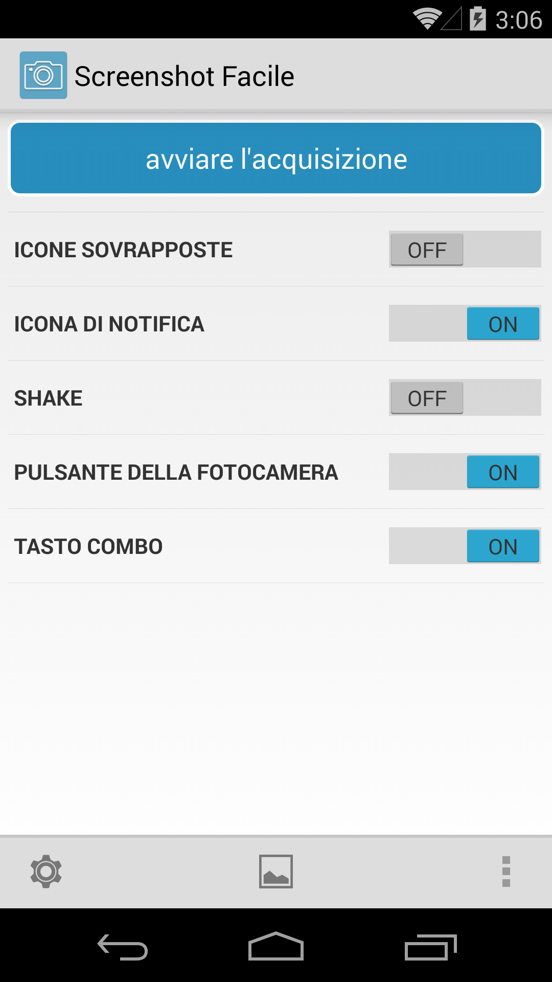 Android application Screenshot Easy Pro screenshort