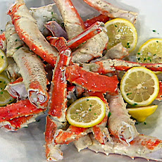 Drunken Alaskan King Crab Legs