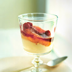 Caramelized Peach Melba