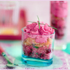 Quinoa and Beet Verrine