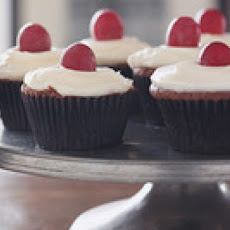 Chocolate Red-Wine Cupcakes with Mascarpone Icing