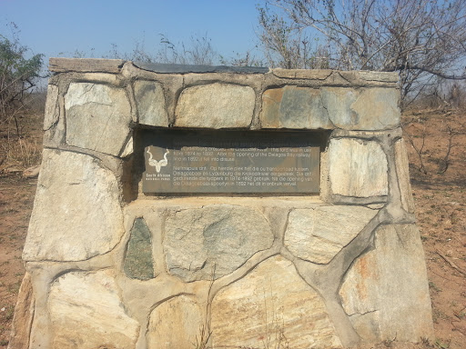 Kruger National Park Nellmapius Ford Plaque 