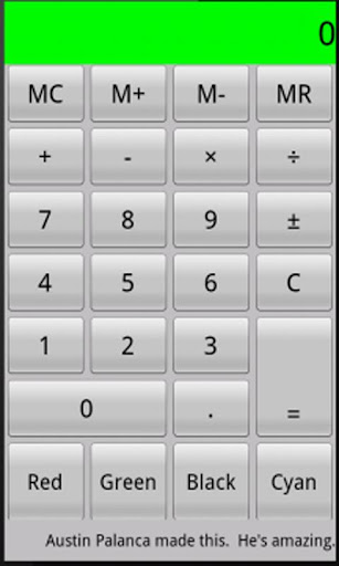 Austin's Calculator