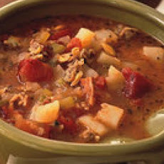 Fire-Roasted Manhattan Clam Chowder