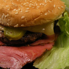 Pastrami Cheese Burgers