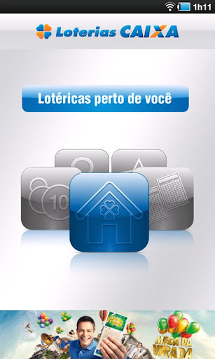 Loterias CAIXA para smartphone