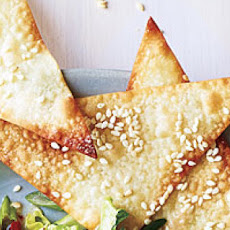 Sesame Wonton Crisps