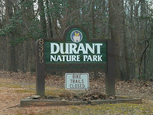 Durant Nature Park Sign
