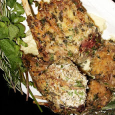 Mustard and Herb Crusted Lamb Rack