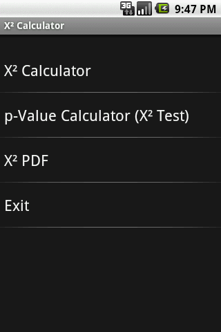 Chi-Square Calculator